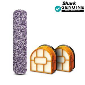 Shark Hydrovac Multi-Surface Antimicrobial (1) Brushroll and (2) Filter Kit NEW